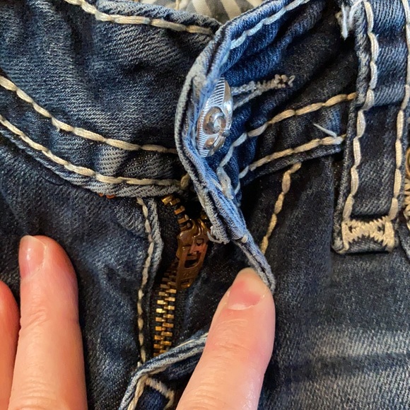 Rock Revival Shelly Boot Western Distressed Jeans - Picture 16 of 16